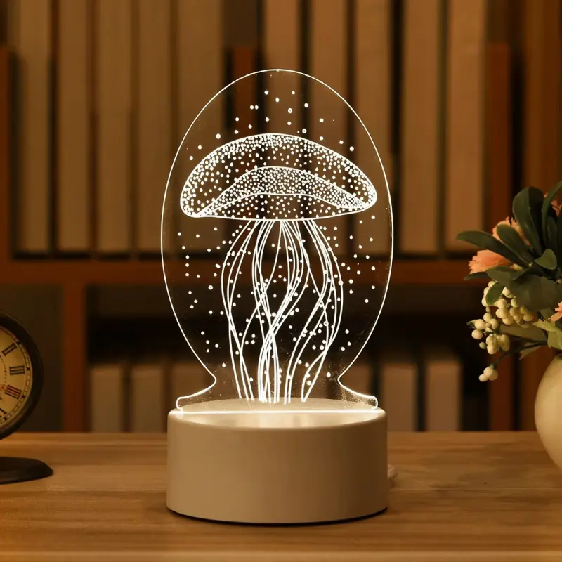 Bedroom Lamp 3d Nightlight