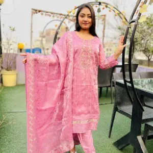 Premium Sequence Georgette Dress